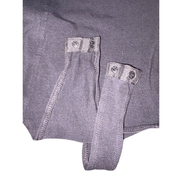 H&M Sleeveless Ribbed Thong Bodysuit in Black Size Medium - Picture 7 of 7